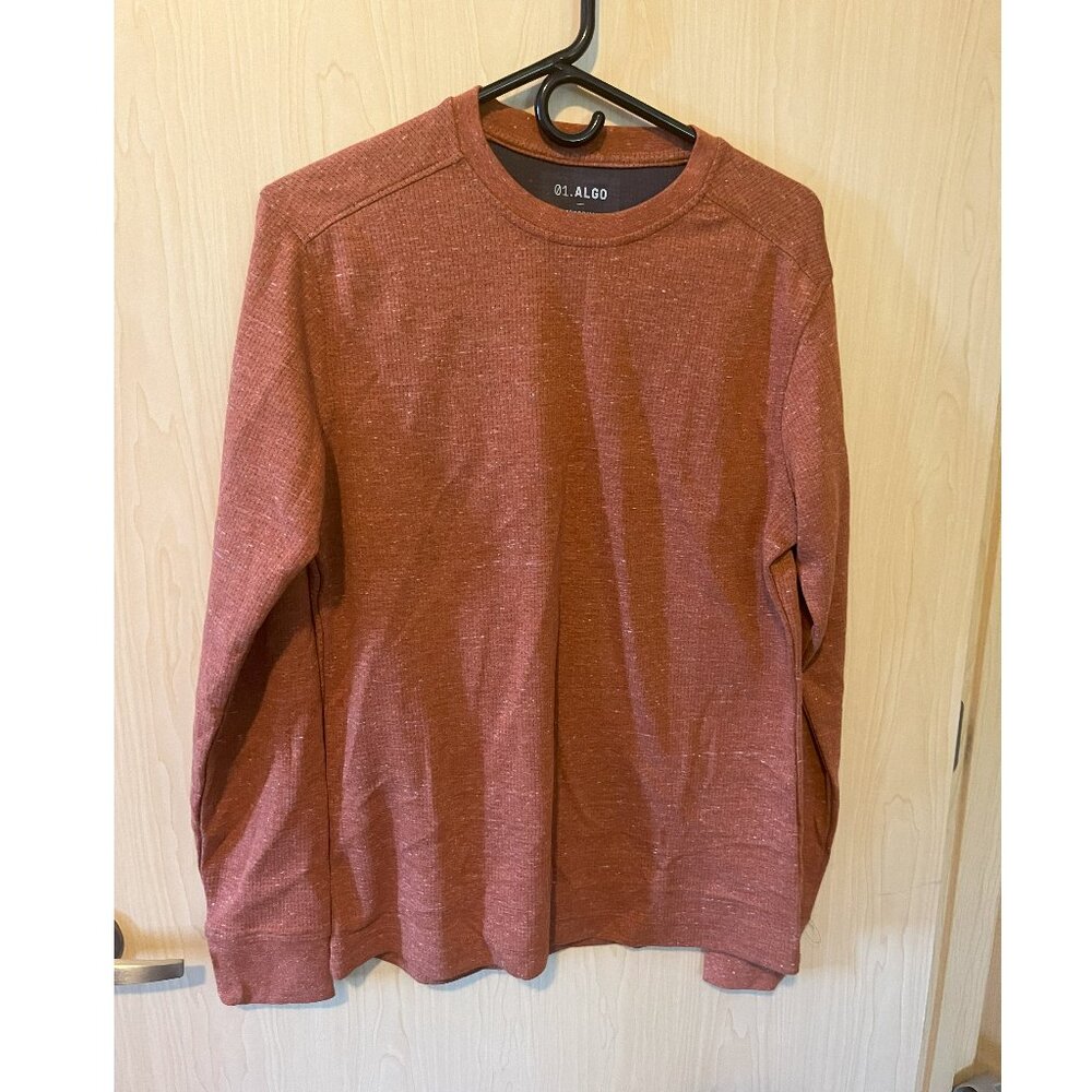 Algo Denver Performance Thermal Crew Burnt Orange
